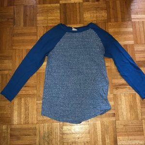 Plain blue PINK VS T-shirt